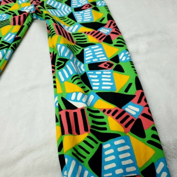 NWOT LulaRoe One Size Leggings  Womens Size 0-12  OS Stretch Pants Multicolor - Picture 3 of 6